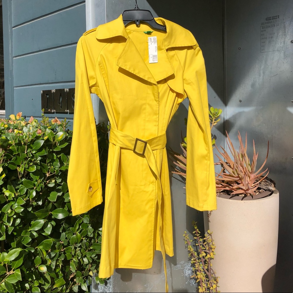 Yellow United Colors of Benetton jacket